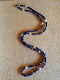 "Chris" Lapis, Moonstone & Sterling Necklace and/or Bracelet