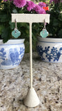 Quatrefoil Lagoon Earrings