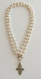 "Keep the Faith" Ethiopian Cross Long/Short Necklace