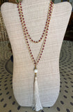 "Go Team!" College Colors Mala Necklace