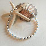 "Enlightened" Pearl & Gemstone Necklace