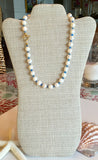 "Enlightened" Pearl & Gemstone Necklace