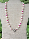 "Enlightened" Pearl & Gemstone Necklace