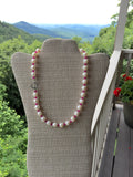 "Enlightened" Pearl & Gemstone Necklace