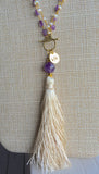 "Go Team!" College Colors Mala Necklace